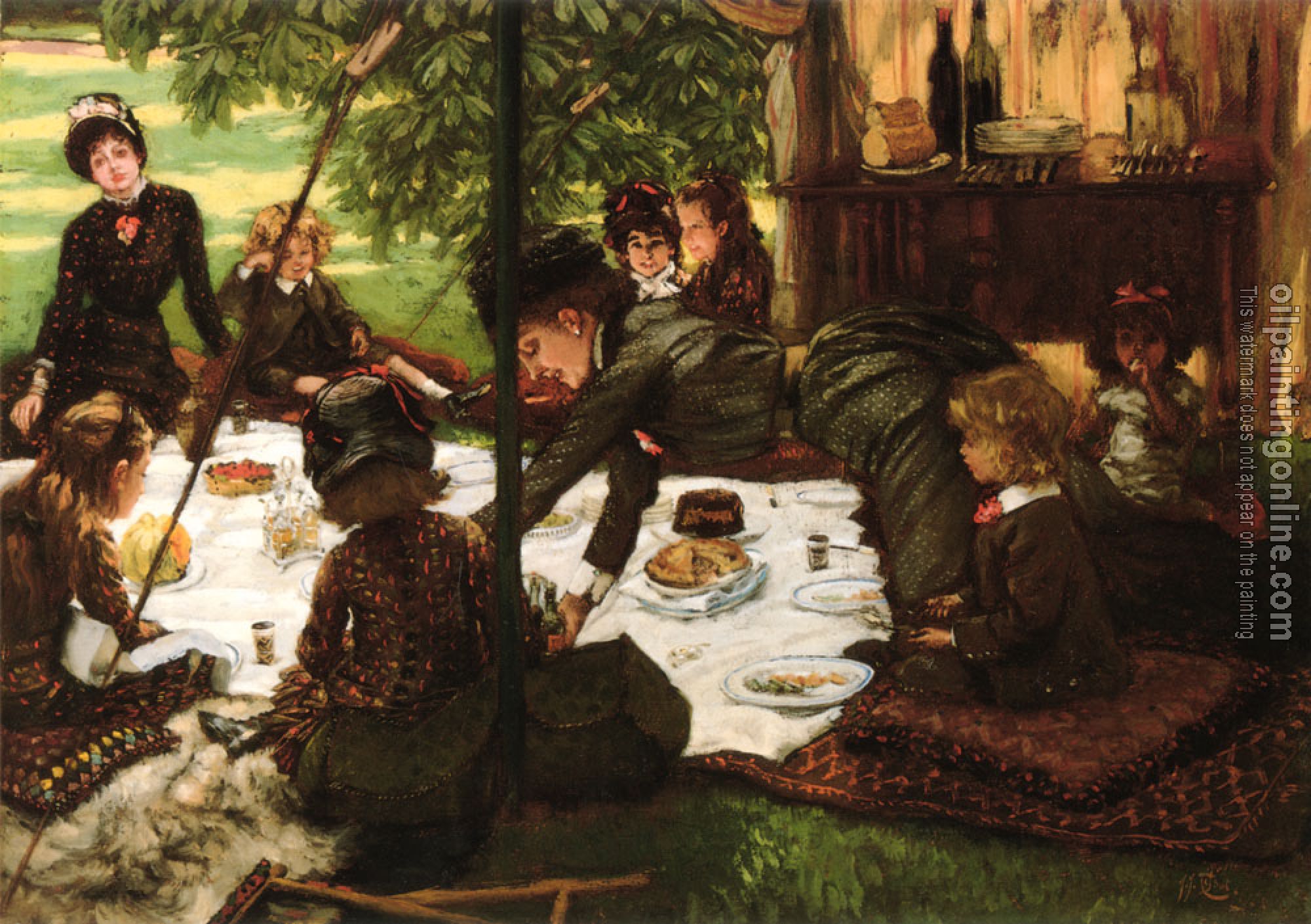 Tissot, James - Childrens Party